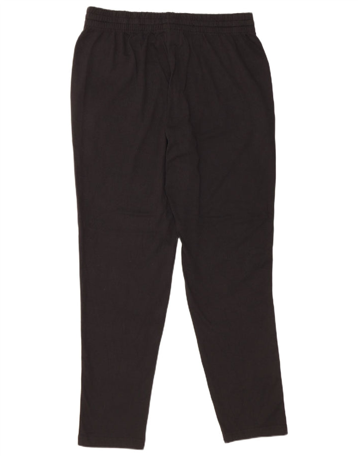 ADIDAS Mens Tracksuit Trousers Large  Black Cotton