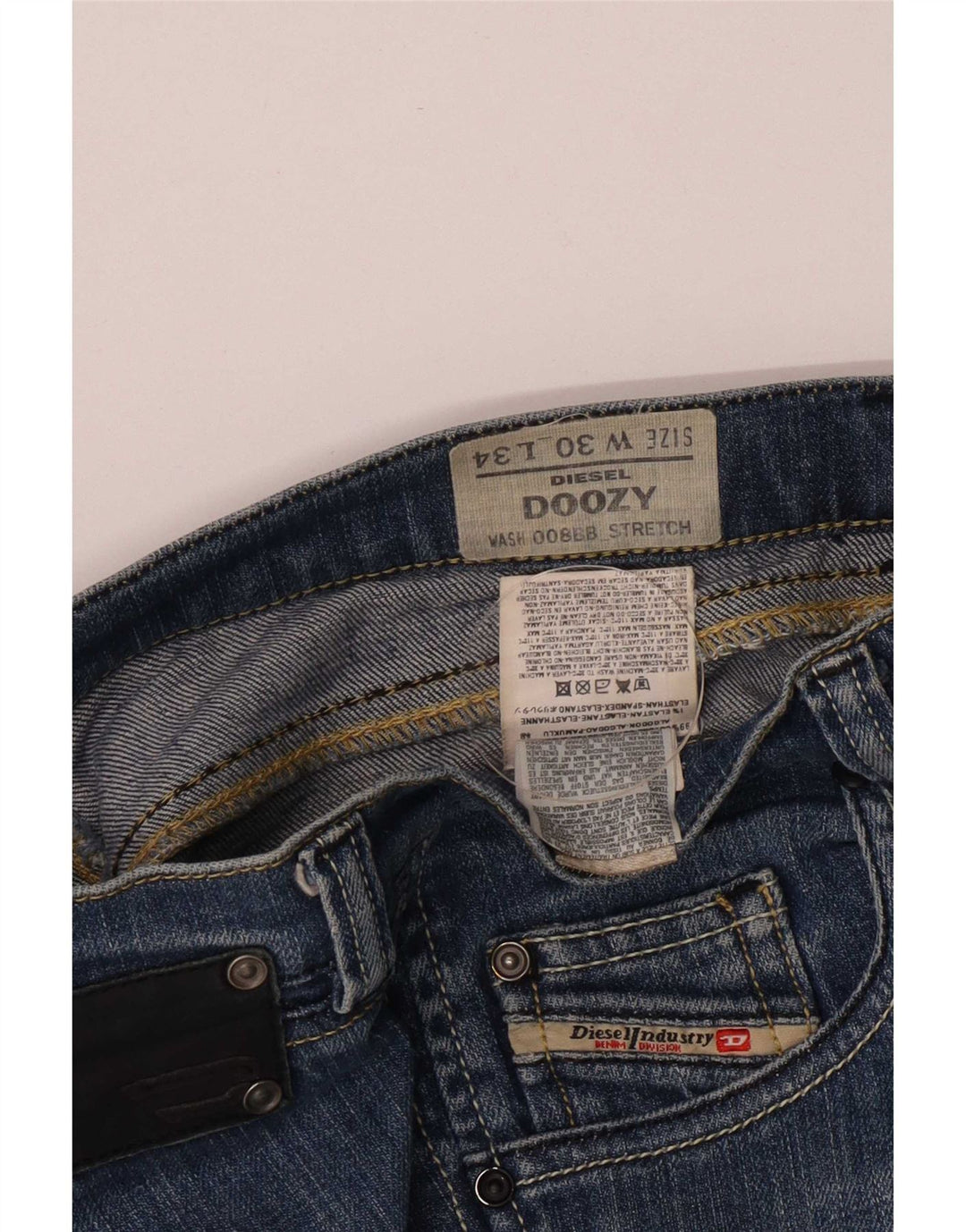 Jeans Doozy Slim da donna Diesel W30 L31 in cotone blu