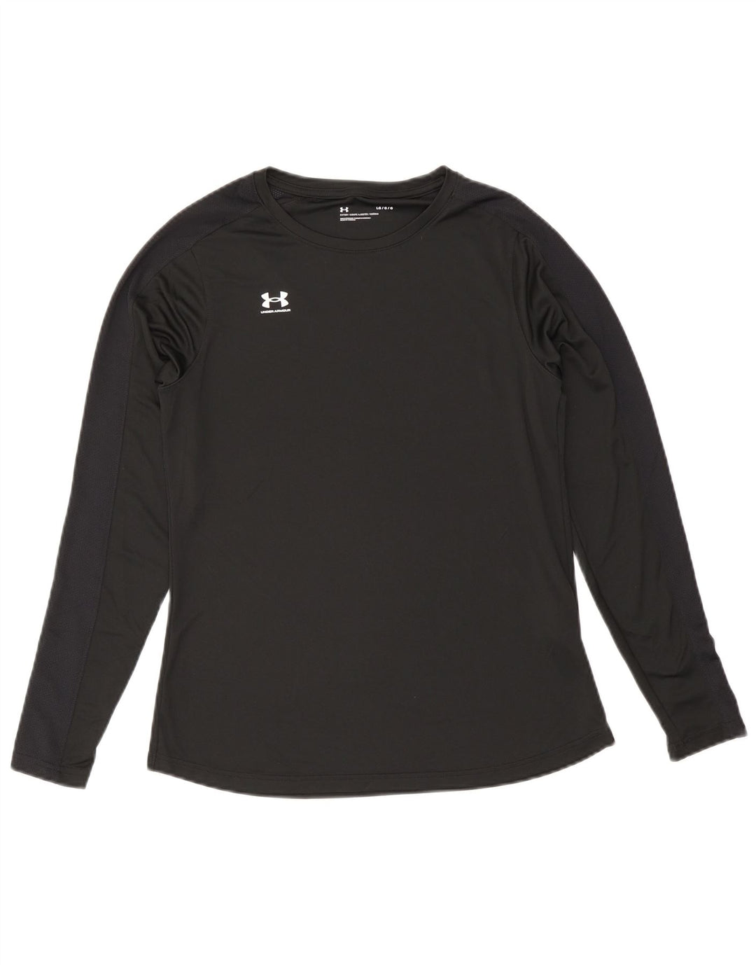 Maglia da uomo Under Armour a maniche lunghe grande in poliestere nero