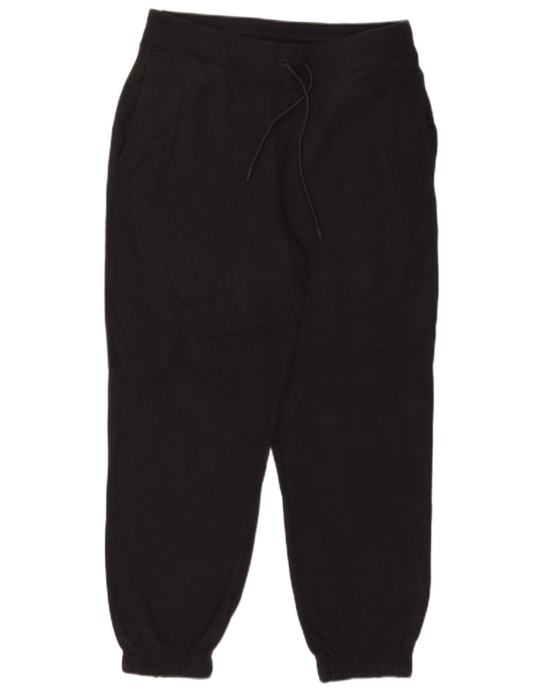Pantaloni da tuta da donna Marks & Spencer Joggers UK 14 Large Nero Cotone