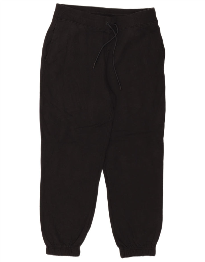 Pantaloni da tuta da donna Marks & Spencer Joggers UK 14 Large Nero Cotone