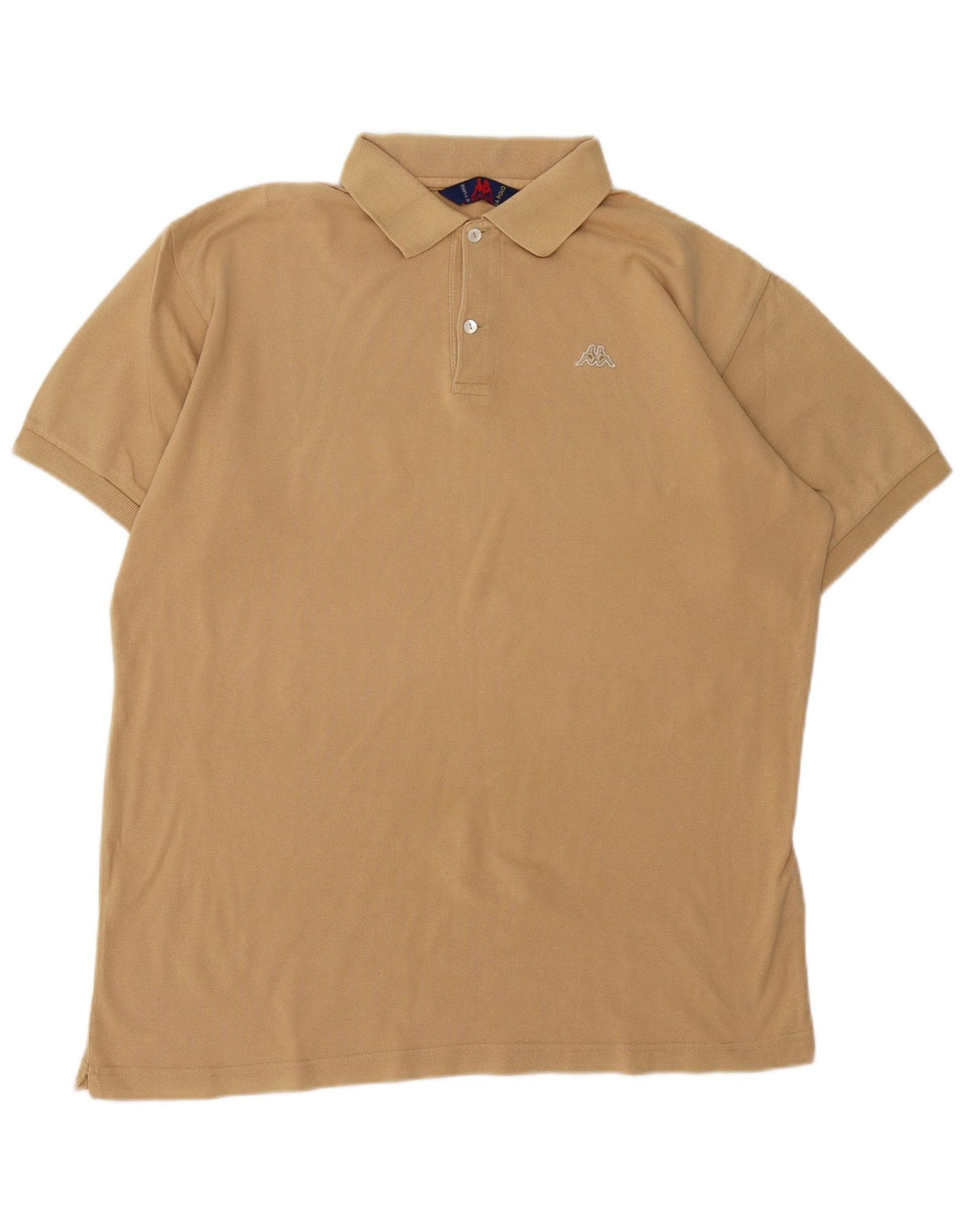 Polo da uomo KAPPA XL in cotone beige