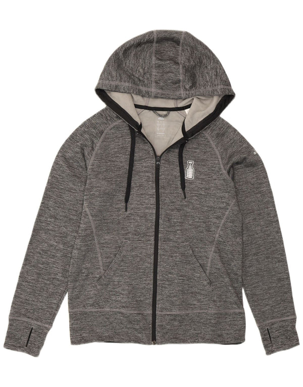 Felpa con cappuccio e zip Adidas Stanley Cup Champions da donna UK 8/10 centro commerciale Grigio