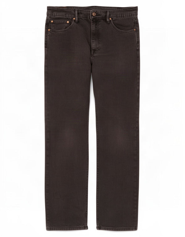 Levi's Uomo 514 Jeans dritti W36 L32 Cotone Nero