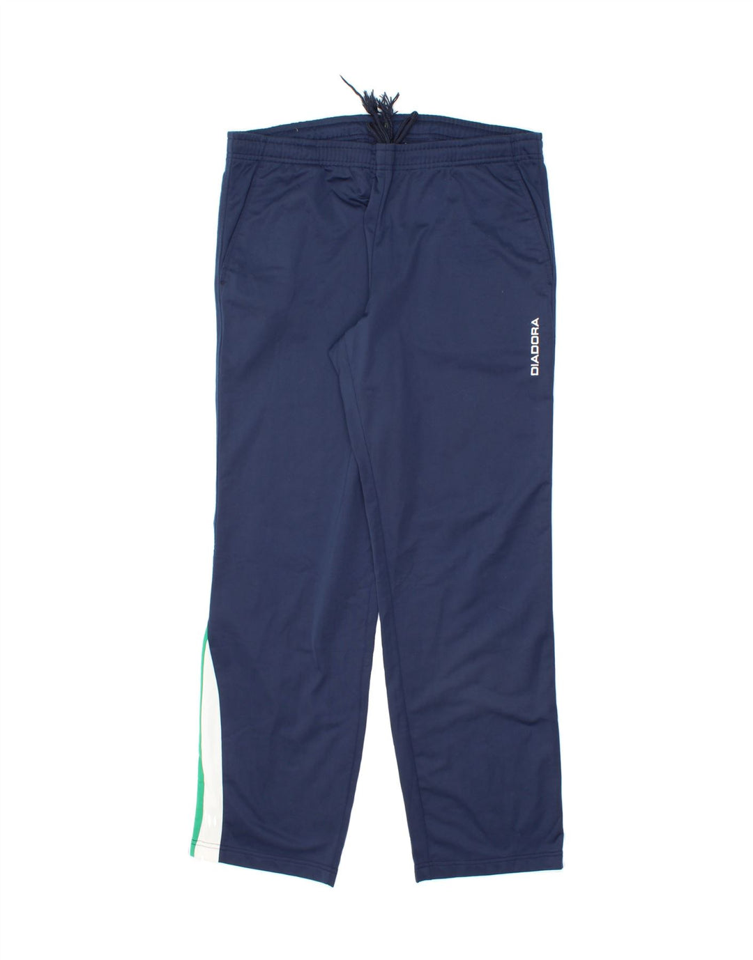 DIADORA Mens Tracksuit Trousers Medium Navy Blue Polyester Vintage Diadora and Second-Hand Diadora from Messina Hembry 