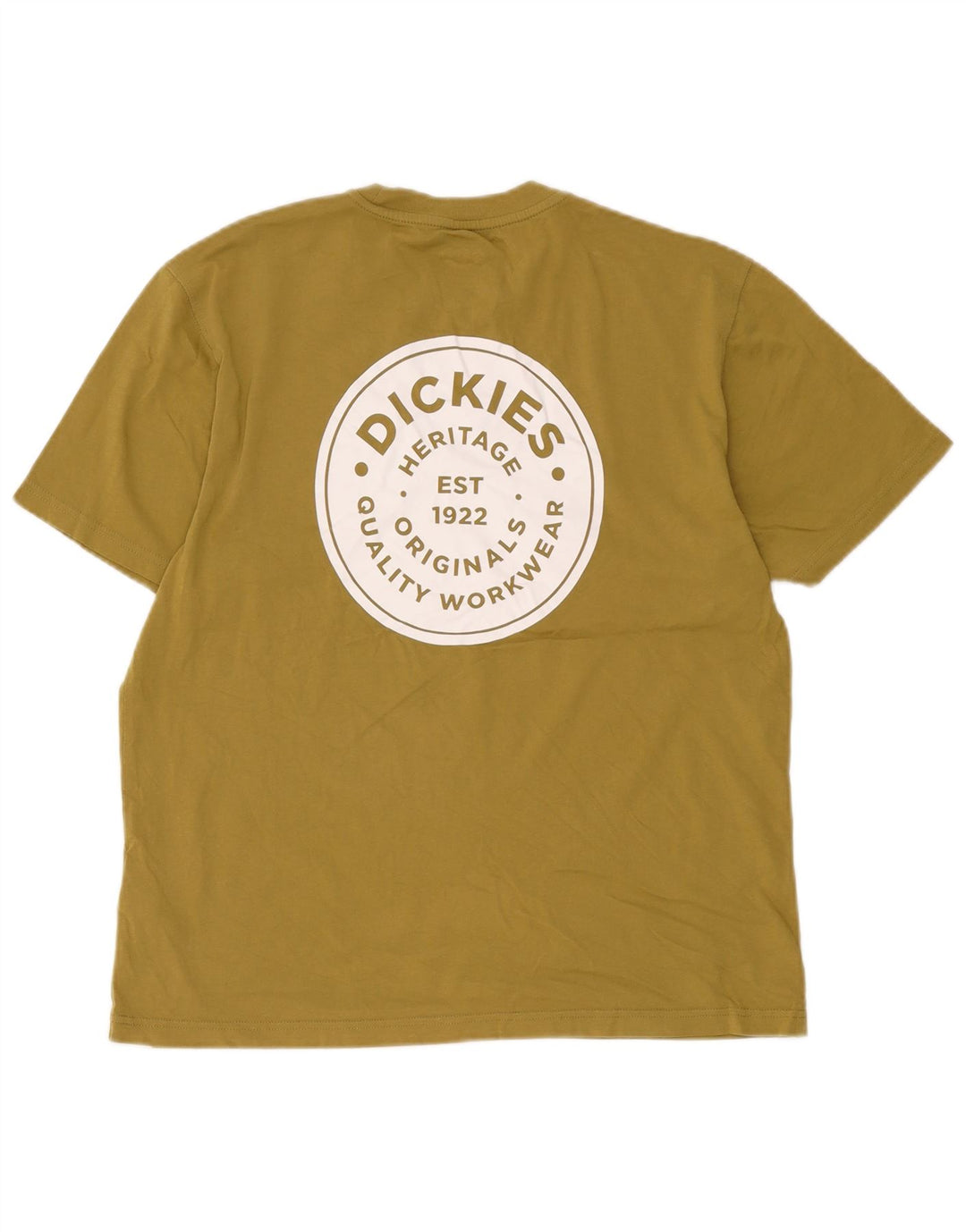 Dickies T-shirt grafica da uomo Top in cotone kaki medio