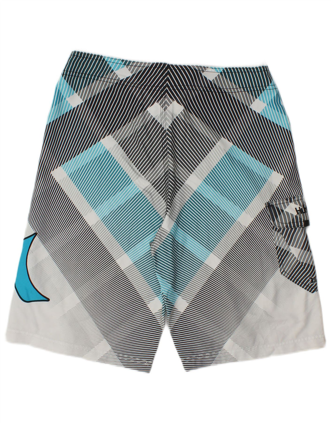 Pantaloncini da bagno grafici da uomo Hurley medi multicolore geometrici