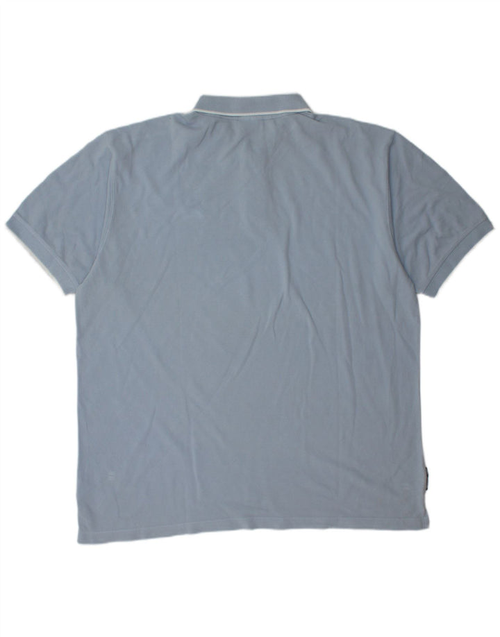 Polo REEBOK da uomo XL in cotone blu