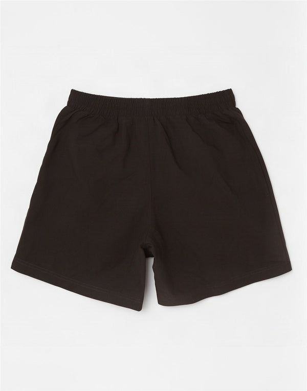 Pantaloncini sportivi da uomo Adidas medi neri in poliestere