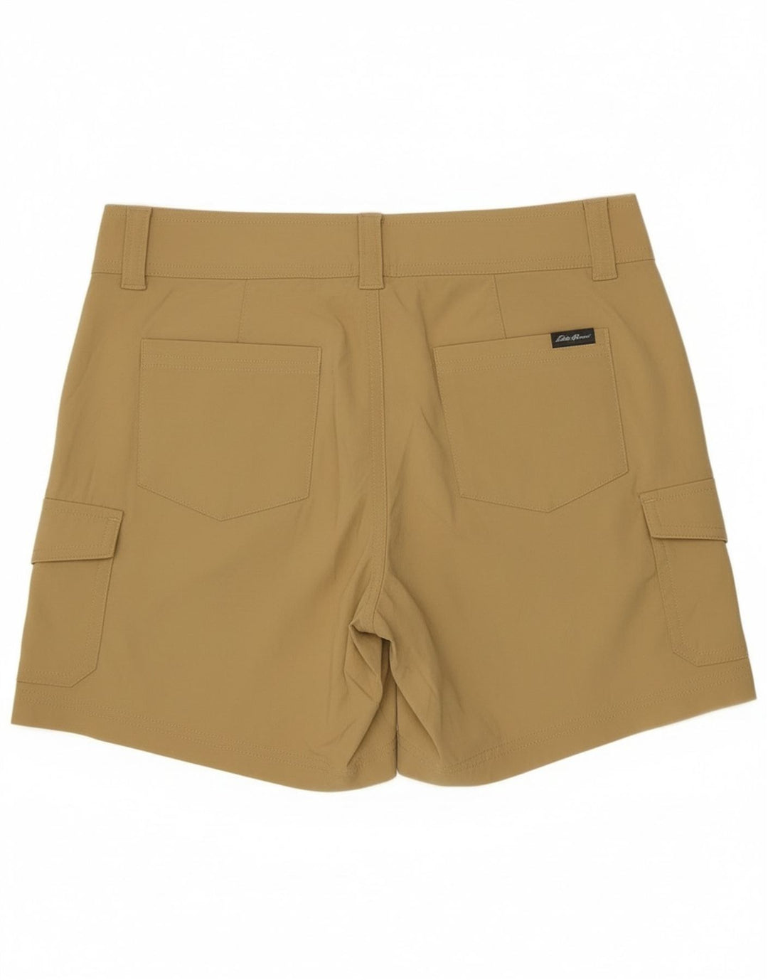 Pantaloncini cargo da donna Eddie Bauer US 4 Small W30 Nylon beige