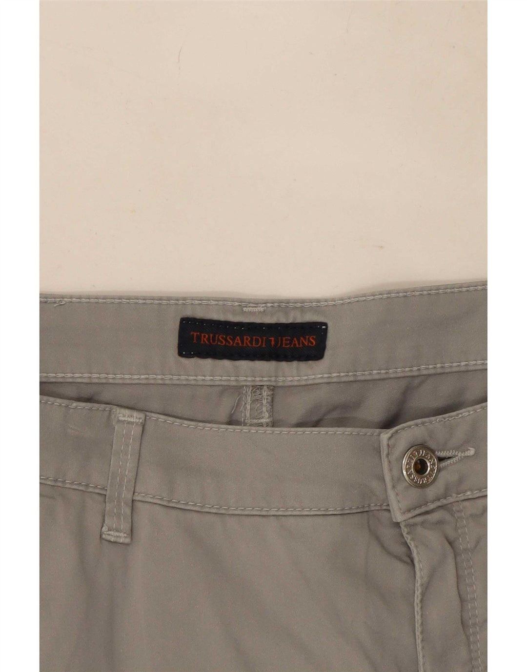 Pantaloni Cropped Donna Trussardi W34 L24 Grigi
