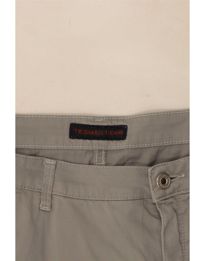 Pantaloni Cropped Donna Trussardi W34 L24 Grigi