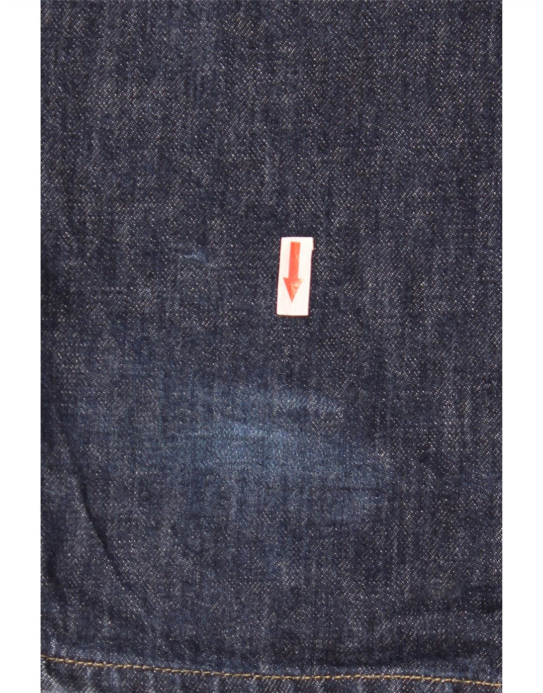 Jeans dritti da uomo Armani W33 L36 blu navy screziato