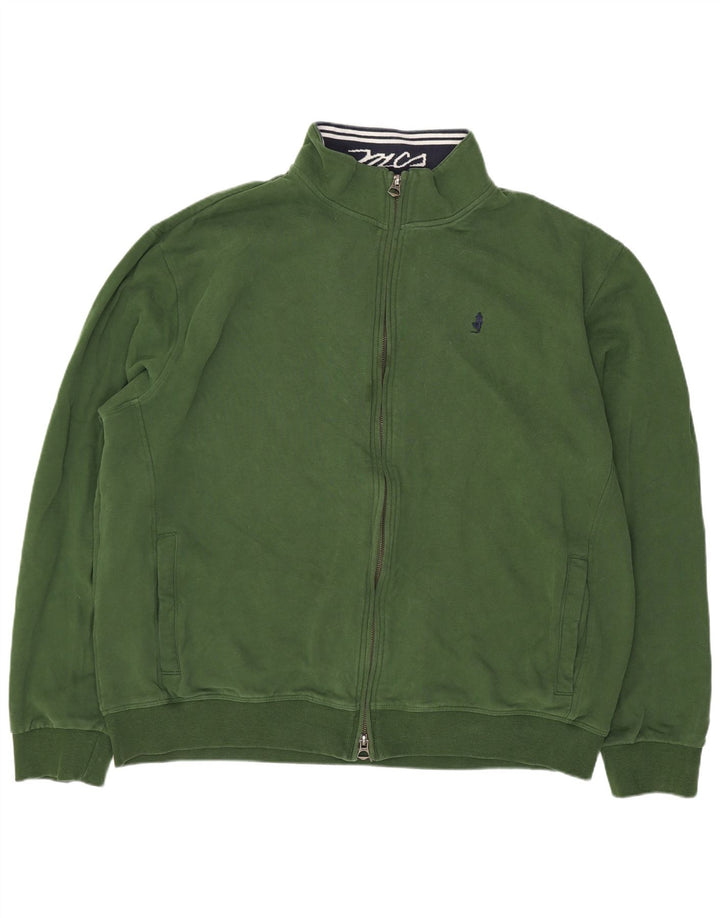 Giacca da ginnastica da uomo Marlboro Classics 3XL cotone verde