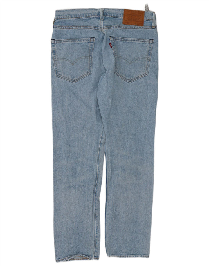 Levi's Uomo 502 Jeans affusolati W30 L28 Cotone blu