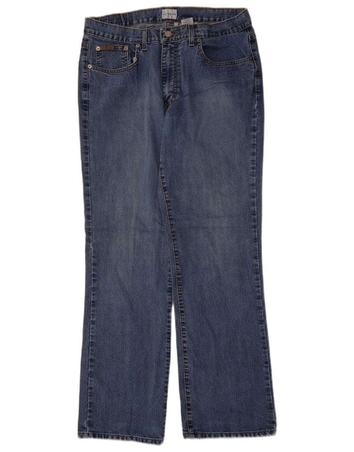 Jeans dritti da donna Calvin Klein W32 L29 cotone blu