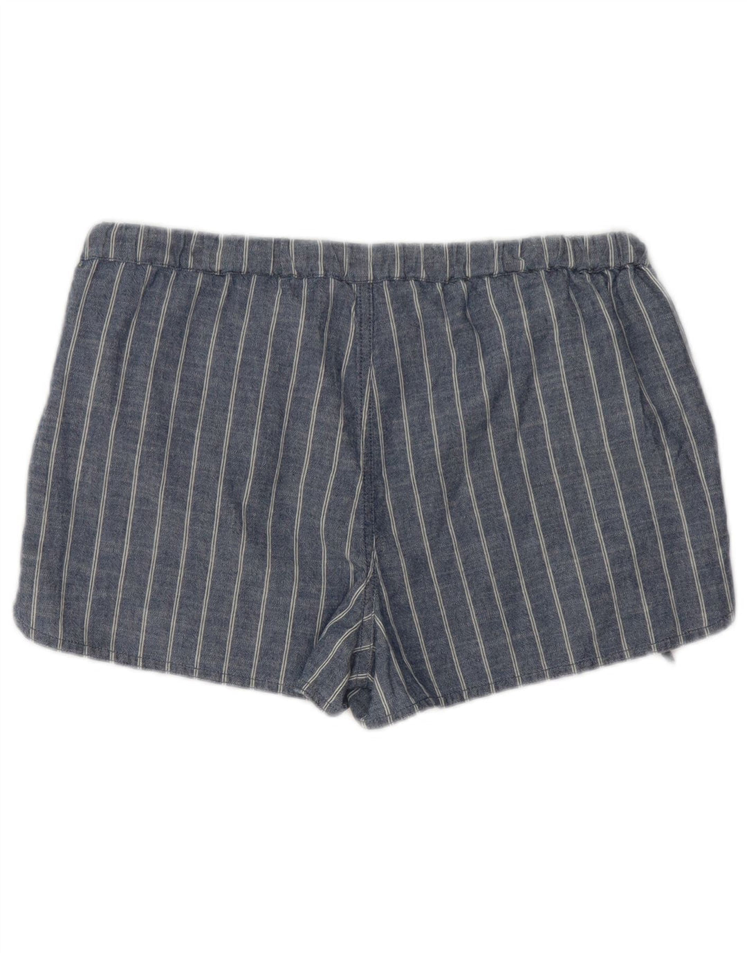 J. CREW Pantaloncini casual da donna piccoli W34 cotone a righe blu