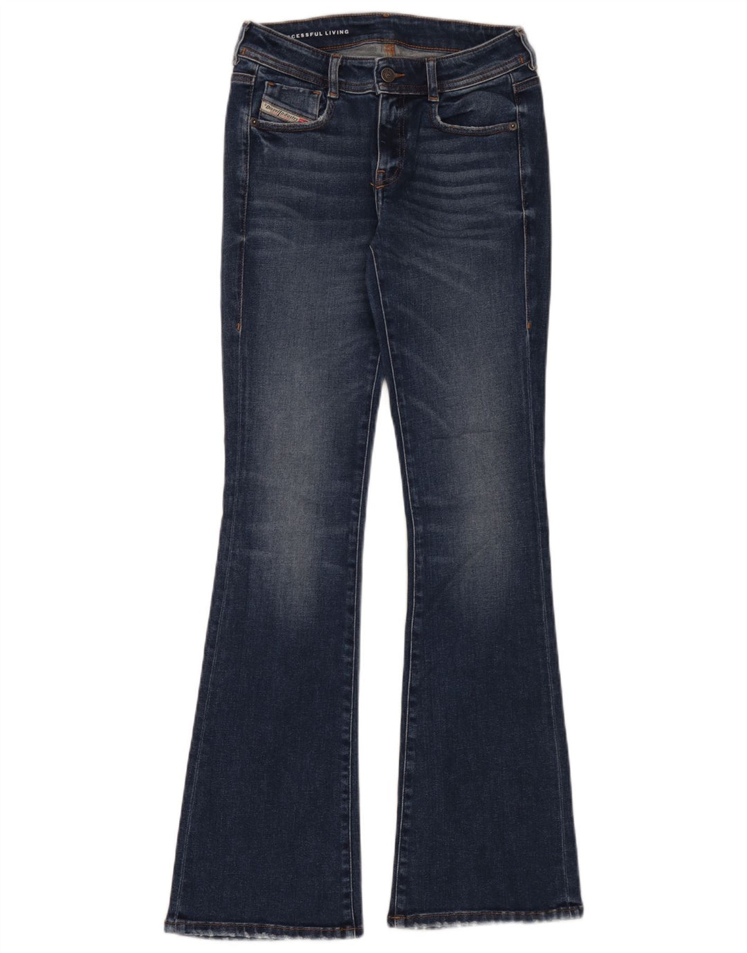 Jeans svasati da donna Diesel W26 L32 cotone blu