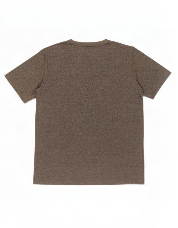 T-shirt grafica da uomo Puma Top grande in poliestere chiazzato grigio