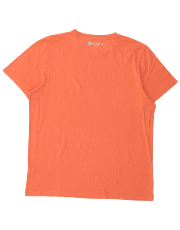 T-shirt uomo Kappa Top 2XL rossa in cotone