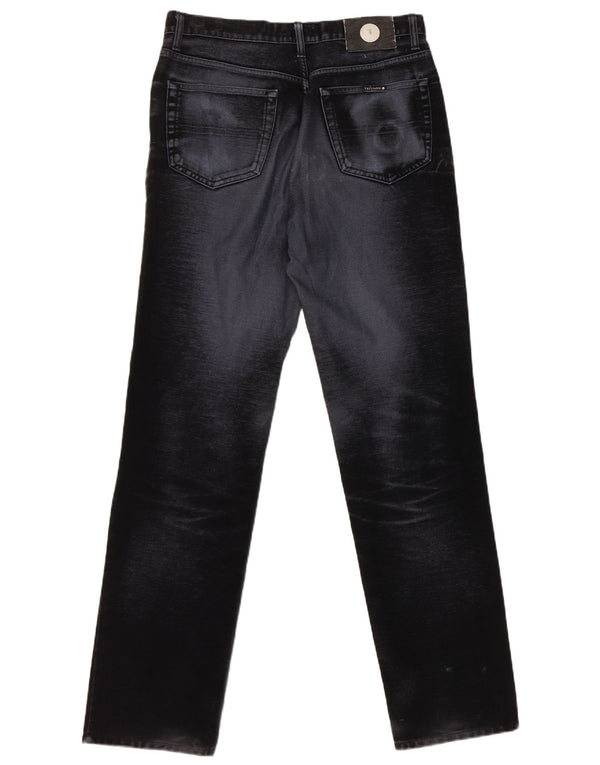 Jeans Straight Uomo Trussardi W30 L32 Blu Navy Cotone