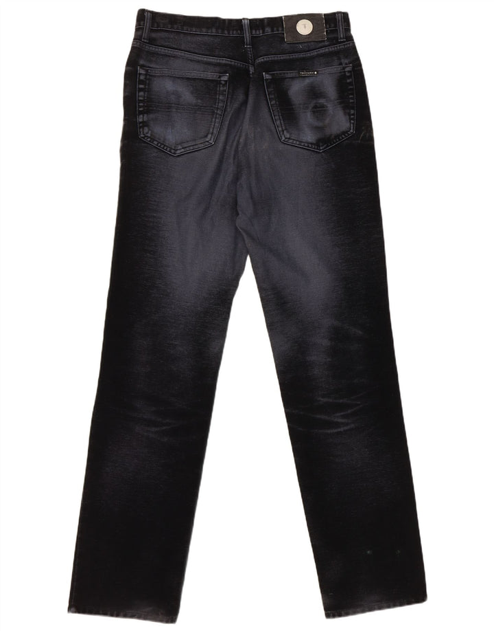 Jeans Straight Uomo Trussardi W30 L32 Blu Navy Cotone