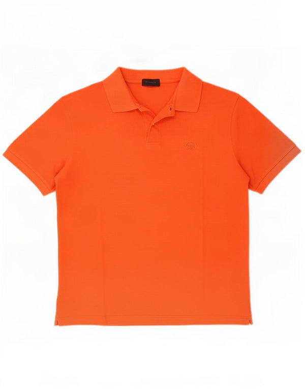 Polo Uomo Sergio Tacchini IT 52 Large Arancione Cotone