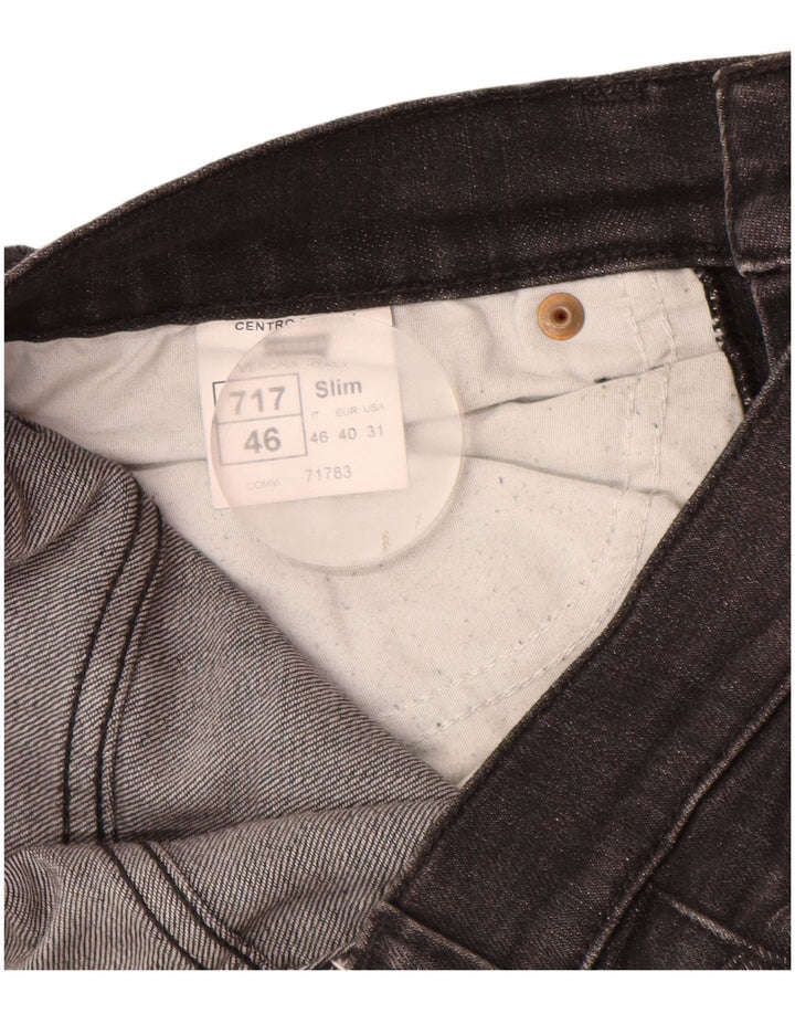 Jeans slim invecchiati da uomo Carrera W31 L32 cotone grigio