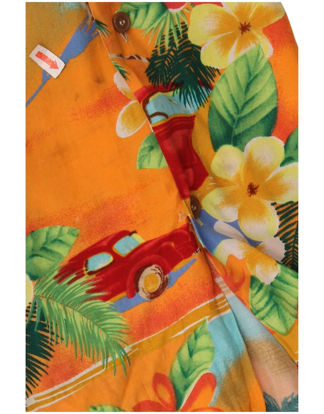 PETER ELLIOT Camicia a maniche corte da uomo Grande hawaiana floreale multicolore