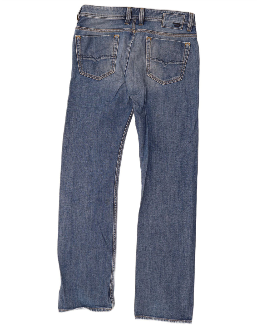 Diesel Jeans dritti Viking da uomo W32 L34 cotone blu