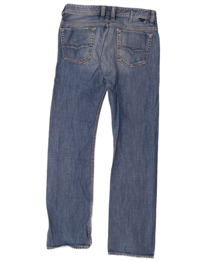 Diesel Jeans dritti Viking da uomo W32 L34 cotone blu