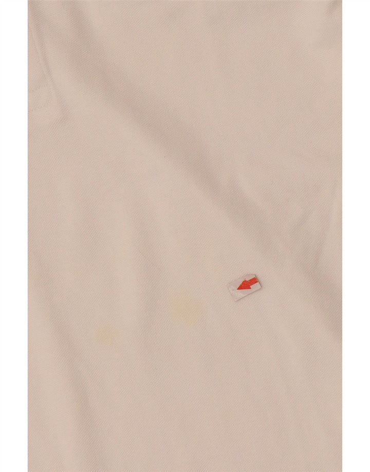 Polo Kappa Uomo Small Bianca In Cotone