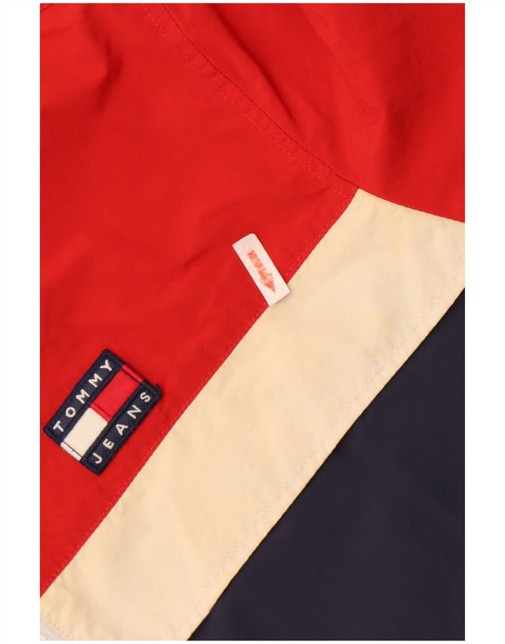 Giacca antipioggia da uomo Tommy Hilfiger UK 38 Medium multicolore Colourblock