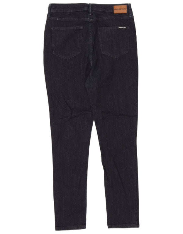 Jeans skinny da donna Calvin Klein US 8 Medium W30 L28 Cotone blu navy