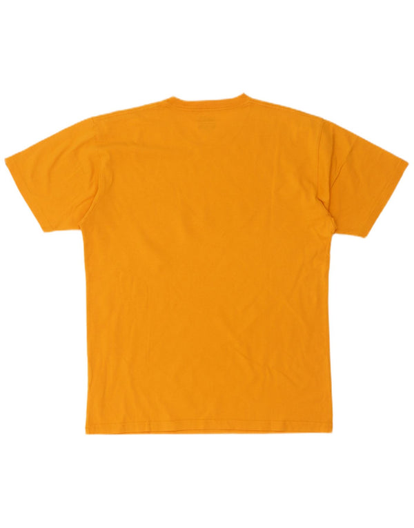 T-shirt grafica da uomo con vestibilità classica Vans, maglietta in cotone giallo medio
