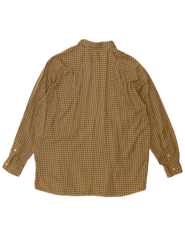 BOGNER Camicia da donna in flanella US 18 2XL Cotone a quadri gialli