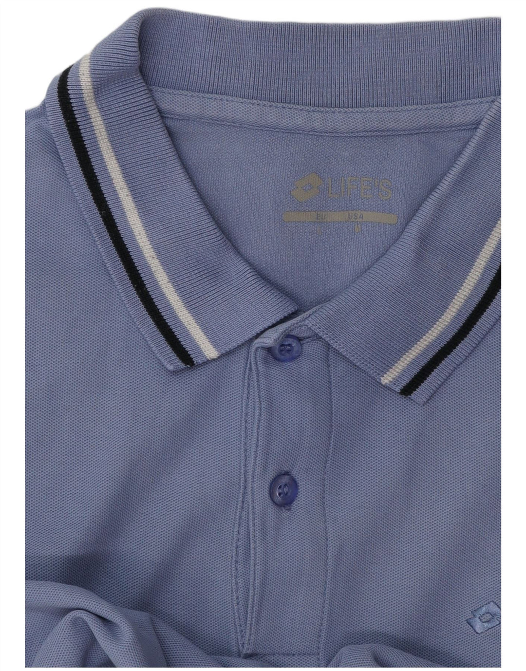 Polo da uomo Lotto grande blu