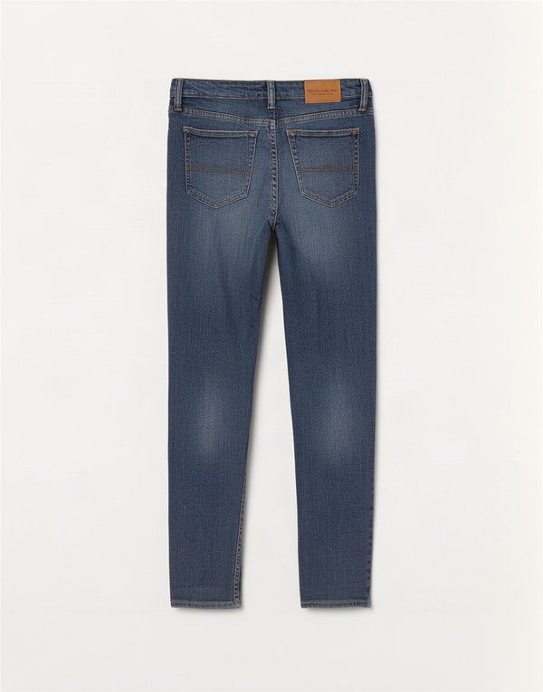 Jeans skinny da donna Ralph Lauren W27 L34 cotone blu