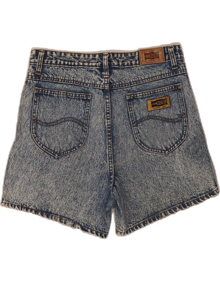 COHN CISCO Womens Denim Shorts W33 Large Blue Cotton Vintage Cohn Cisco and Second-Hand Cohn Cisco from Messina Hembry 