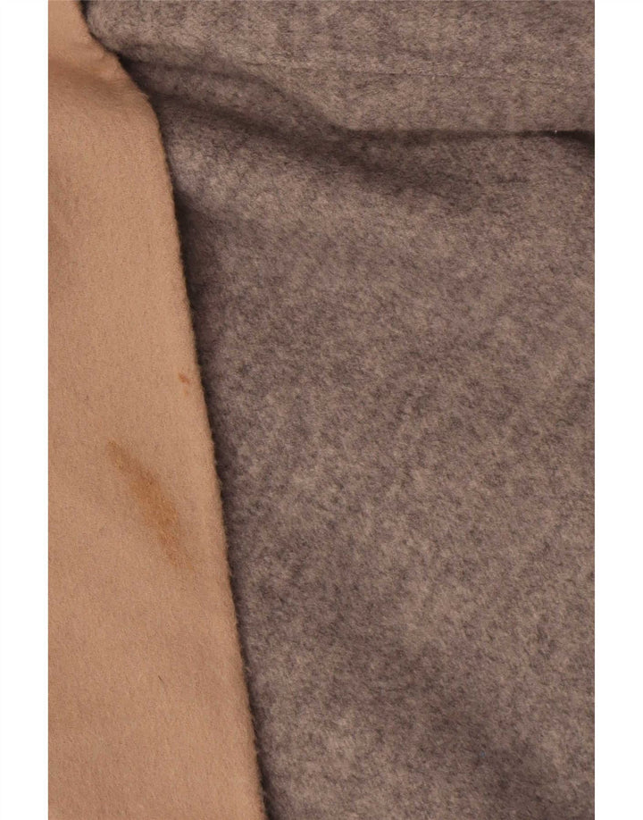 Massimo Dutti Giacca blazer aperta da donna UK 14 Lana grigio medio