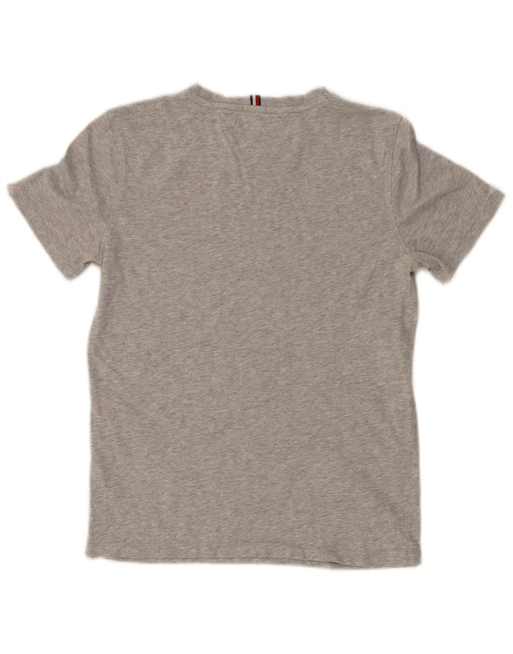 T-shirt grafica normale da ragazzo Tommy Hilfiger Top 11-12 anni grigia