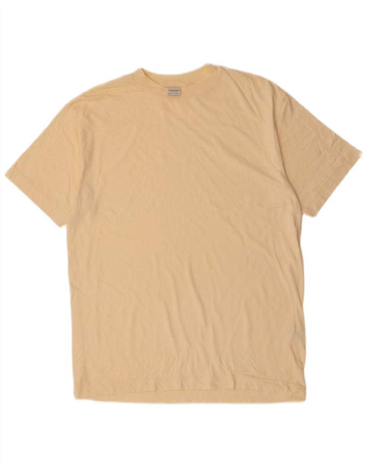 T-shirt uomo BENETTON Top in cotone beige medio