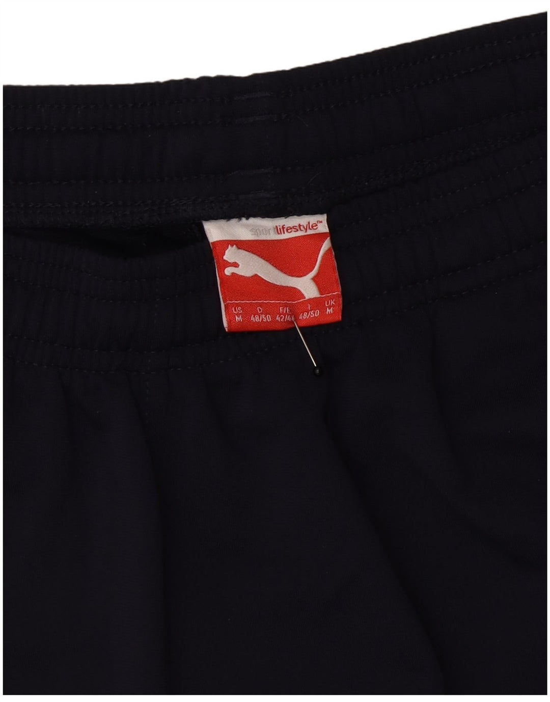 Pantaloni da tuta Puma da uomo di colore blu navy medio