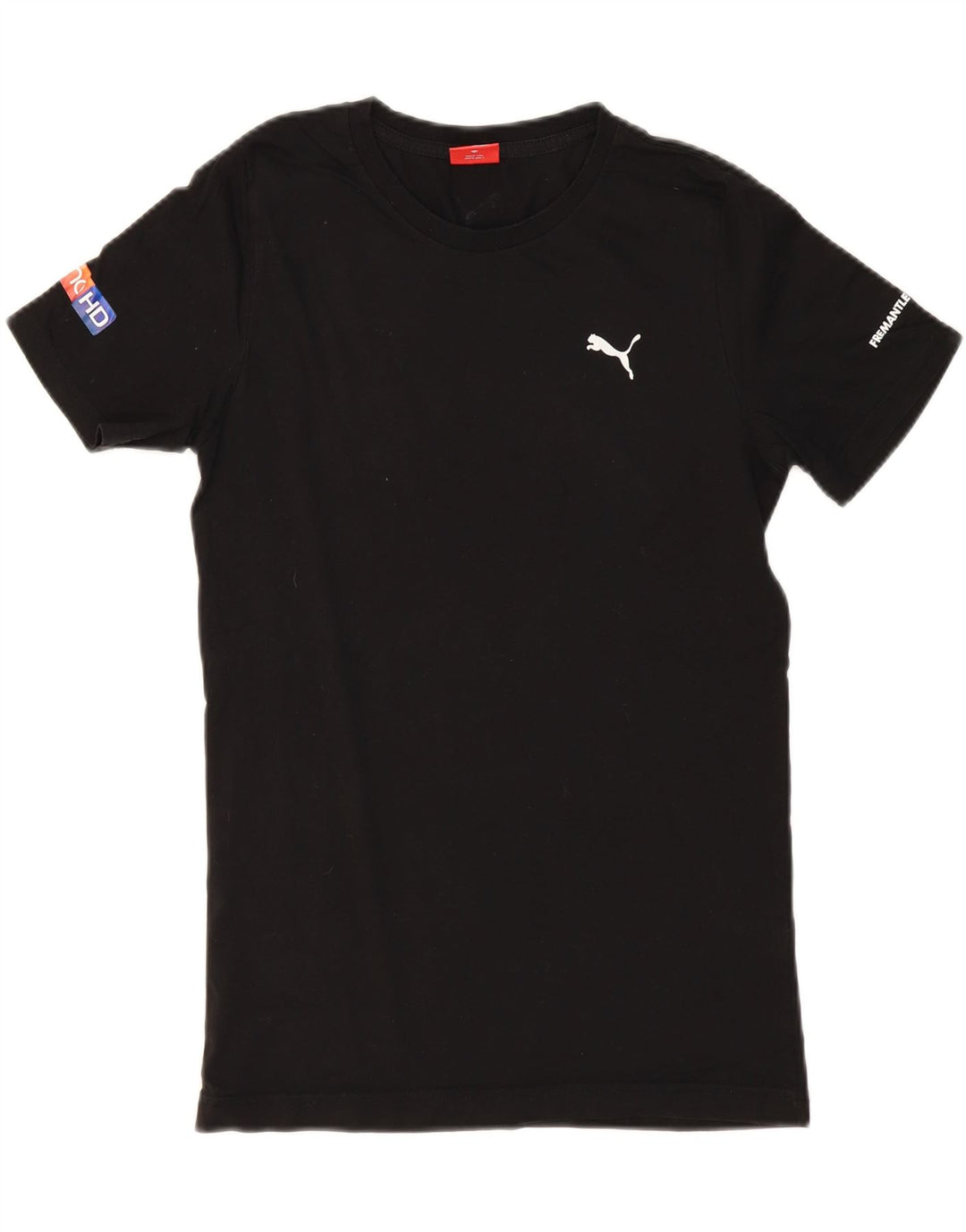 PUMA Mens Graphic T-Shirt Top XS Black Cotton Vintage Puma and Second-Hand Puma from Messina Hembry 