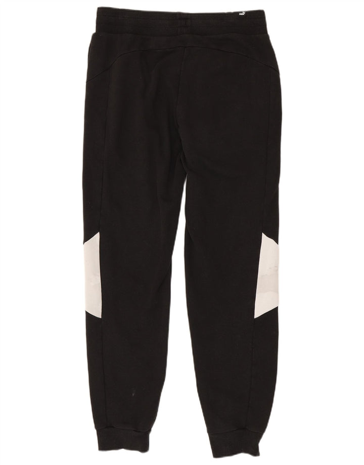 Pantaloni da tuta da uomo Puma Joggers Medium Black Colourblock Cotton