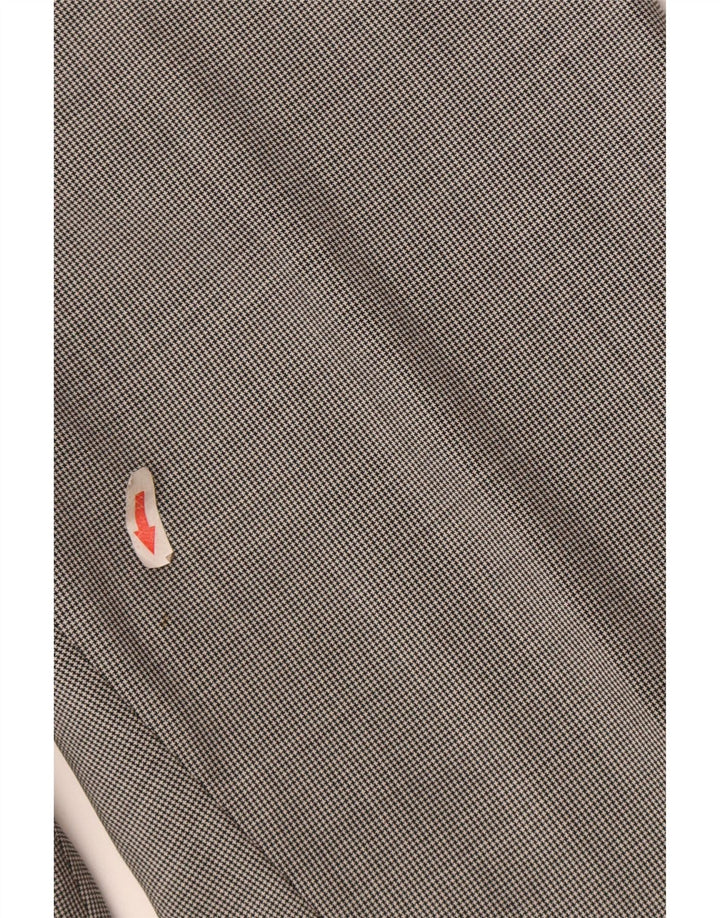 Pantaloni casual da uomo Massimo Dutti EU 44 Large W34 L33 pied de poule nero