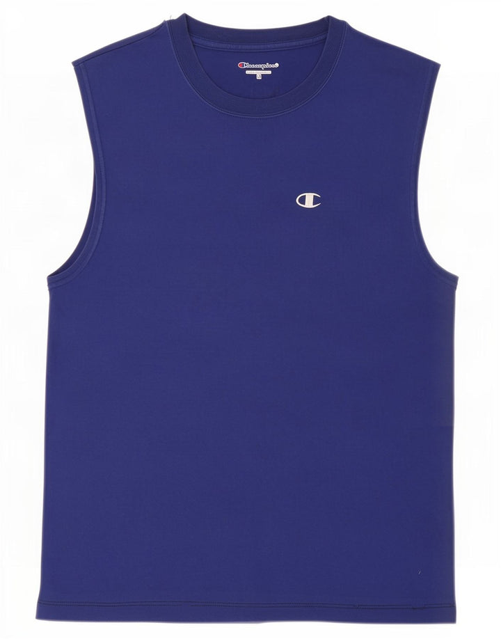 Canotta da uomo Champion Blu medio