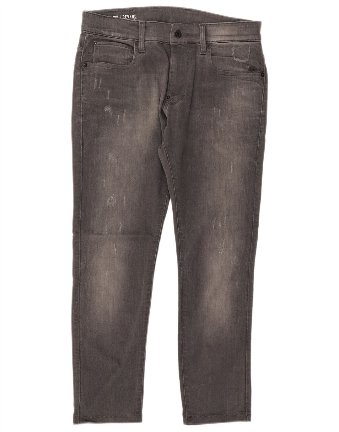 Jeans slim Revend da uomo G-Star W32 L27 cotone grigio