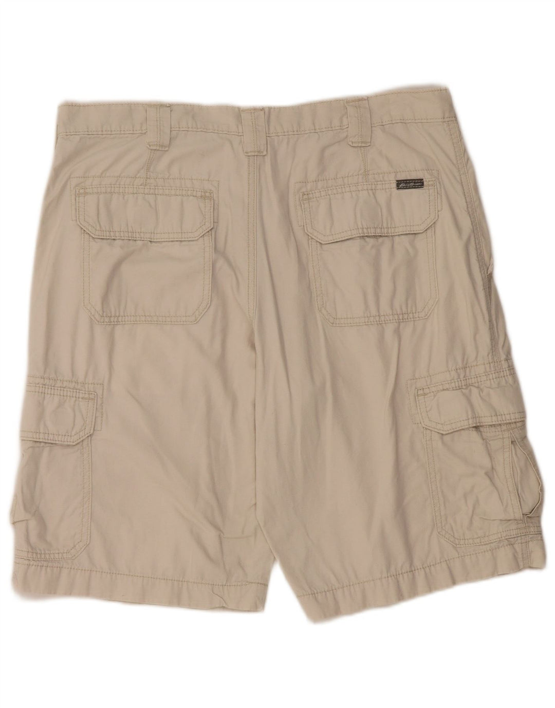 Pantaloncini cargo da uomo EDDIE BAUER W36 grandi cotone grigio