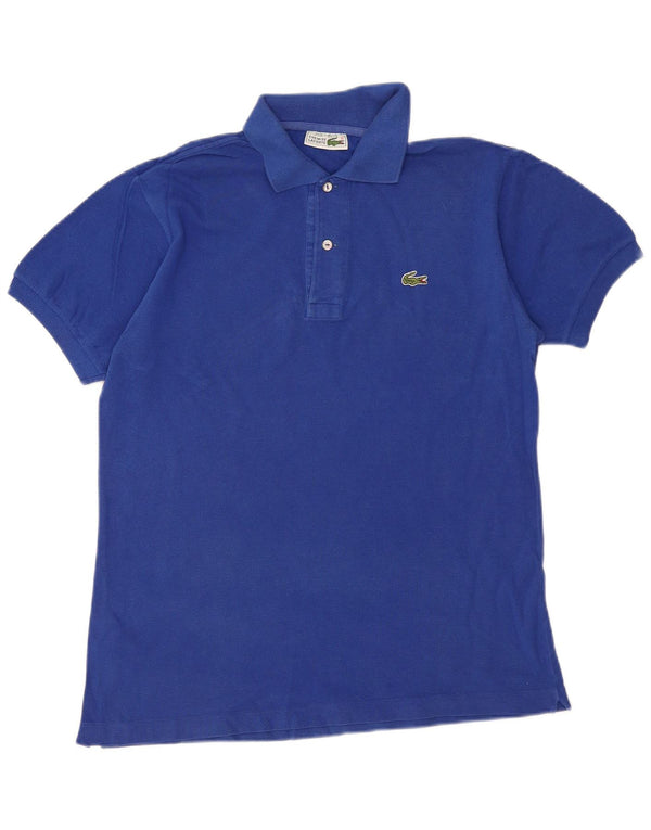 Polo da uomo LACOSTE taglia 4 cotone blu medio